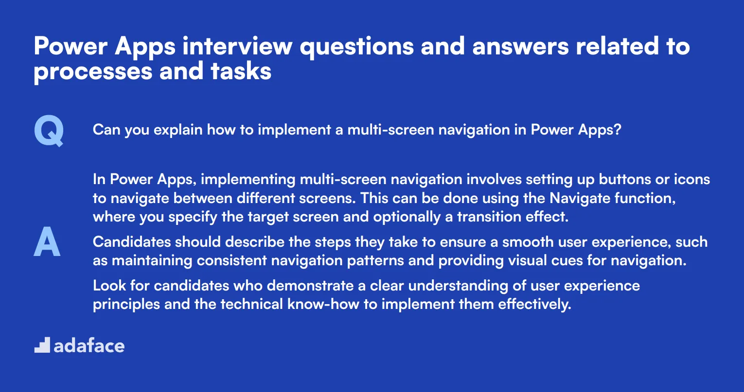 Power Apps Interview Questions Adaface