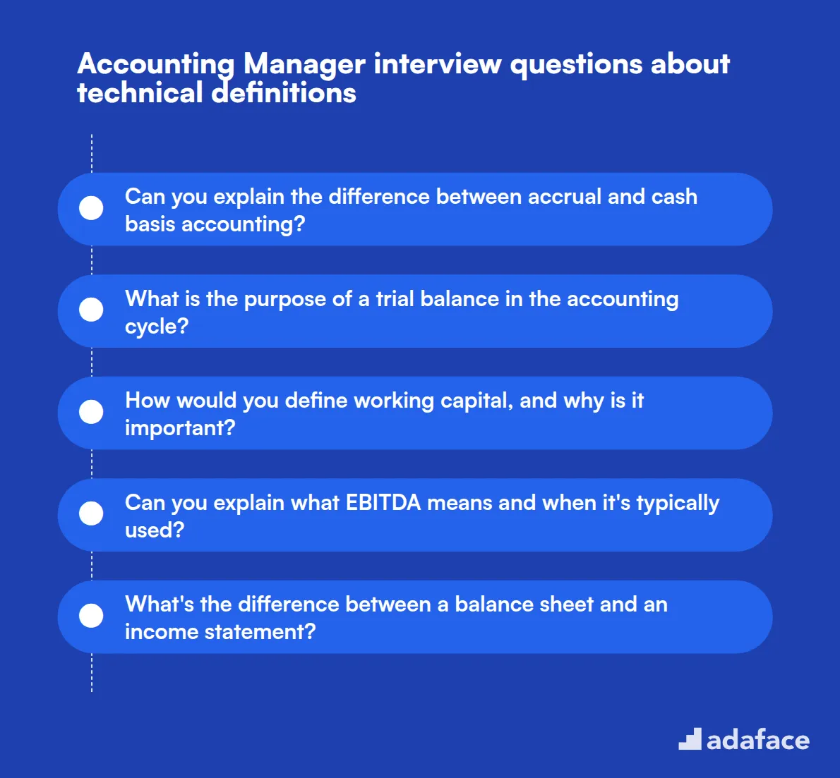 12 Accounting Manager interview questions about technical definitions