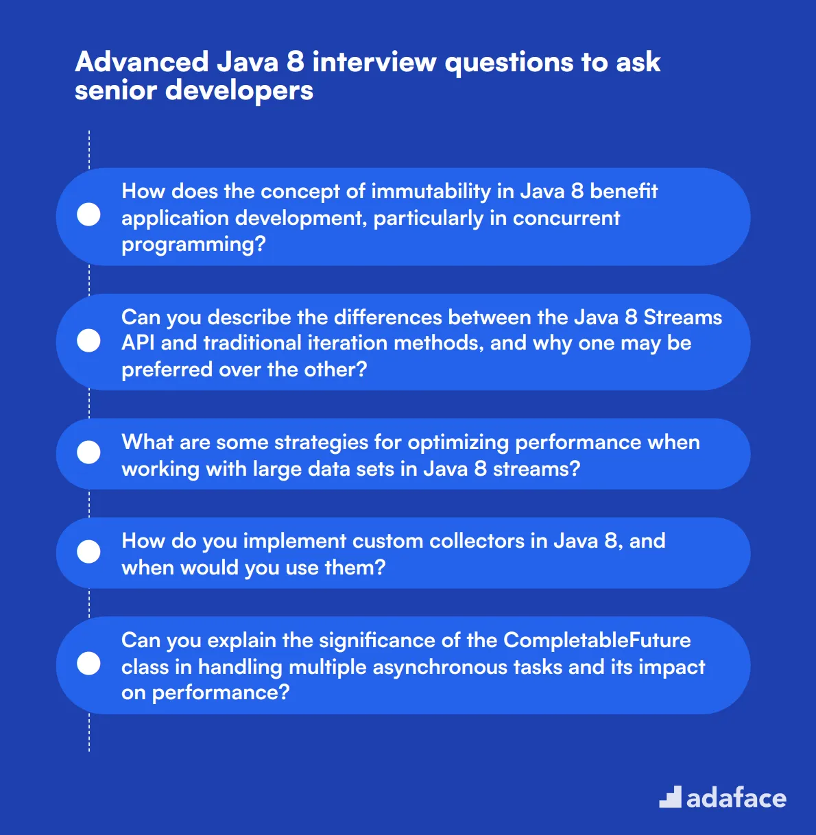 10 advanced Java 8 interview questions to ask senior developers