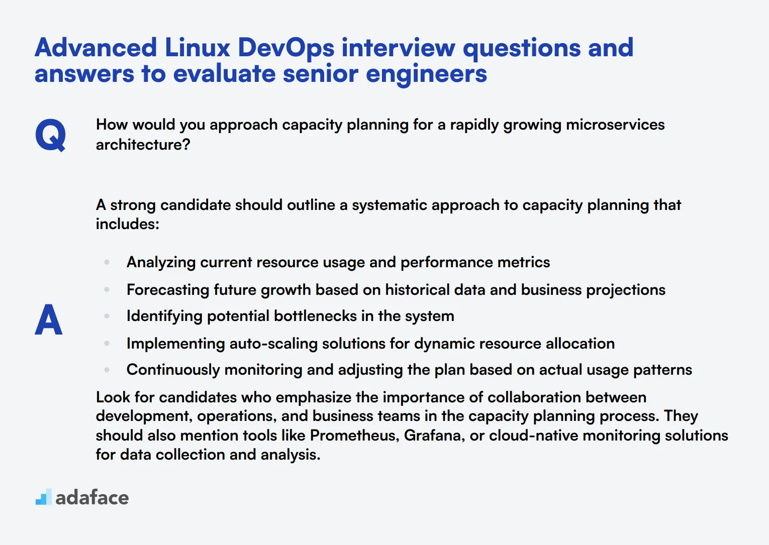 8 advanced Linux DevOps interview questions and answers to evaluate senior engineers