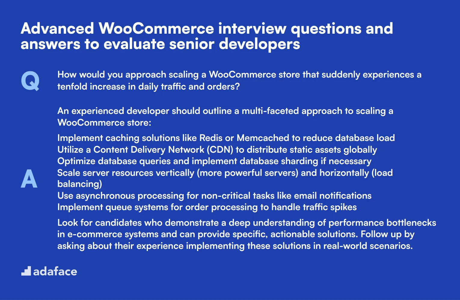 7 advanced WooCommerce interview questions and answers to evaluate senior developers