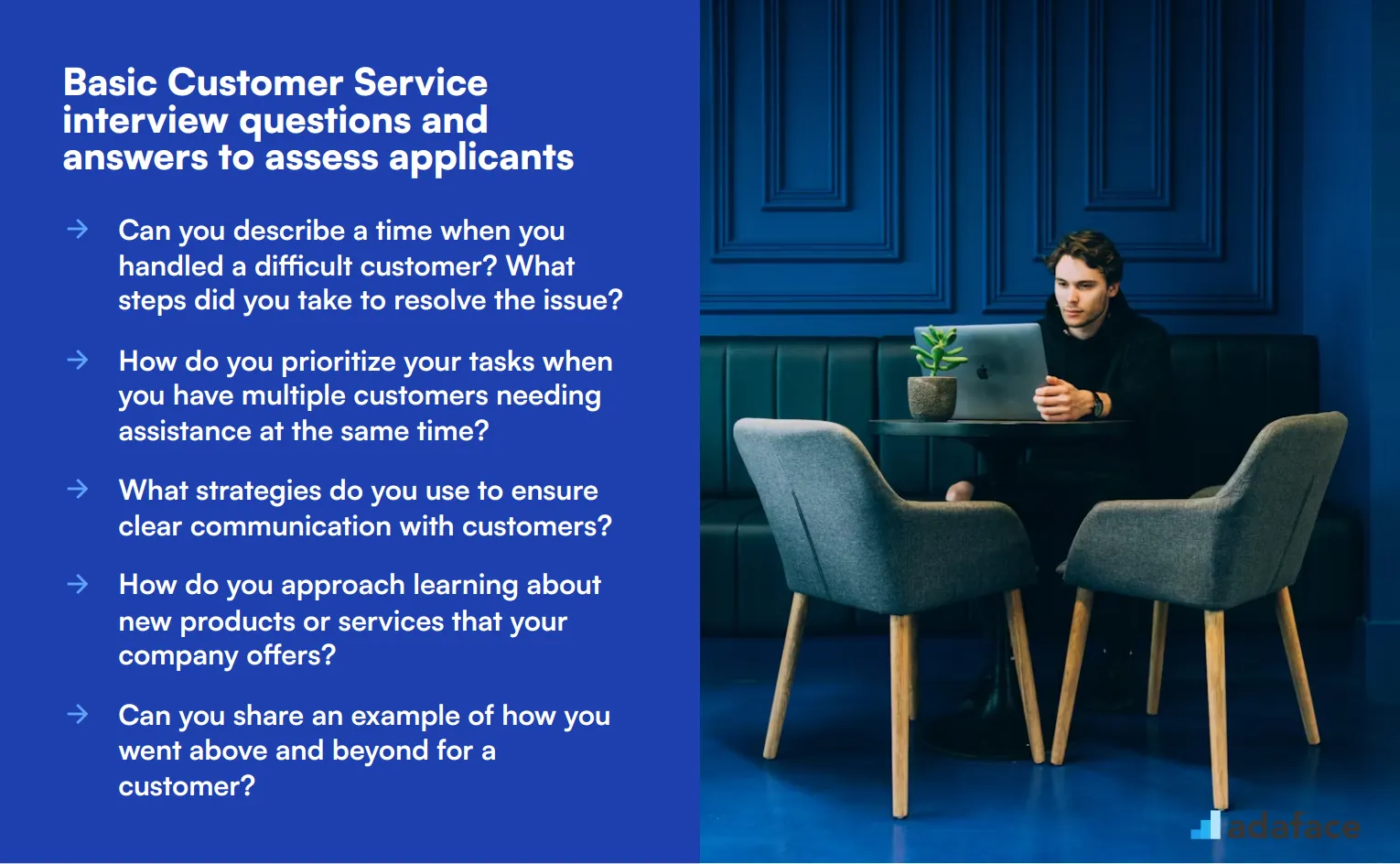 15 basic Customer Service interview questions and answers to assess applicants