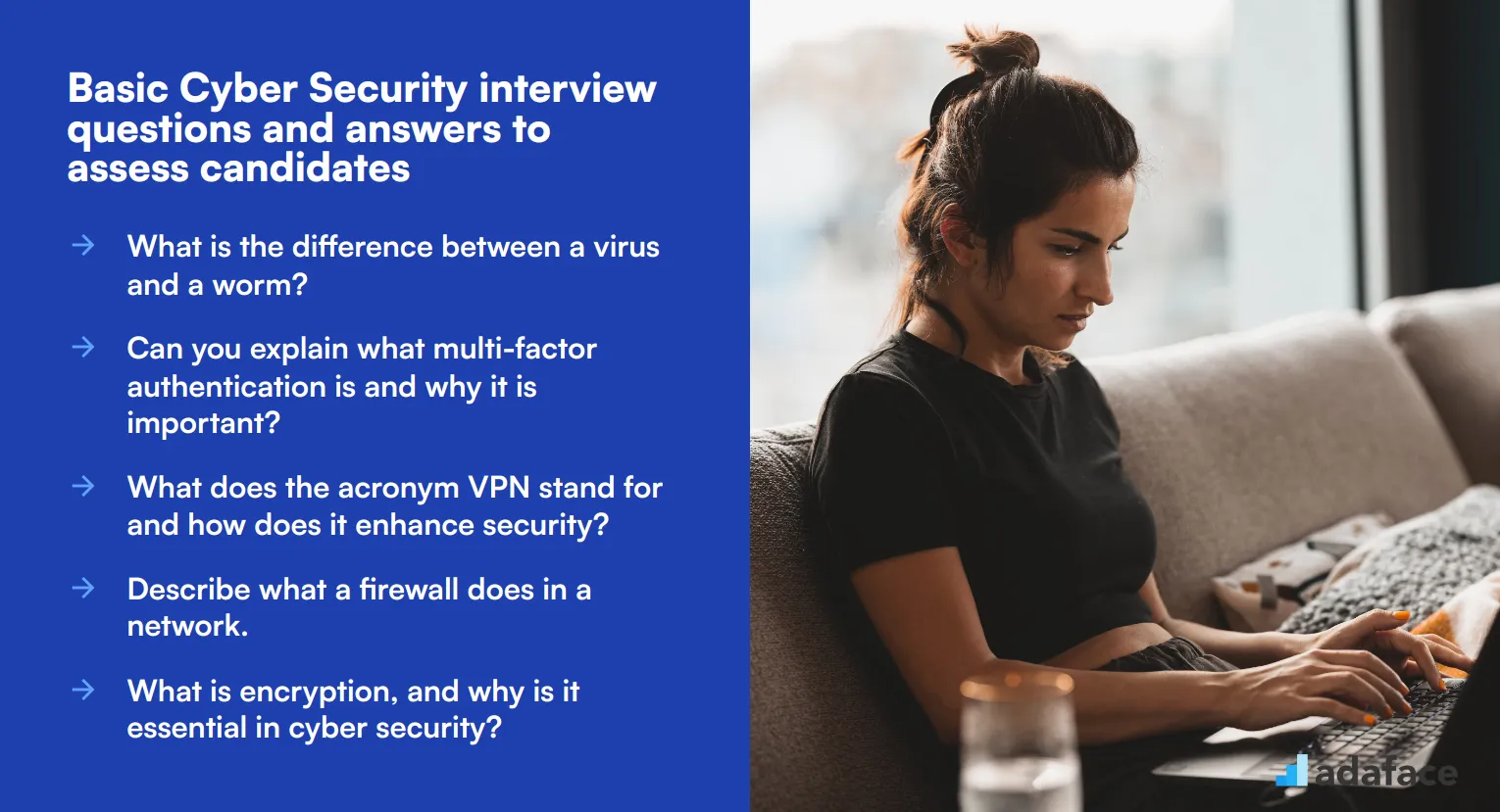 16 basic Cyber Security interview questions and answers to assess candidates