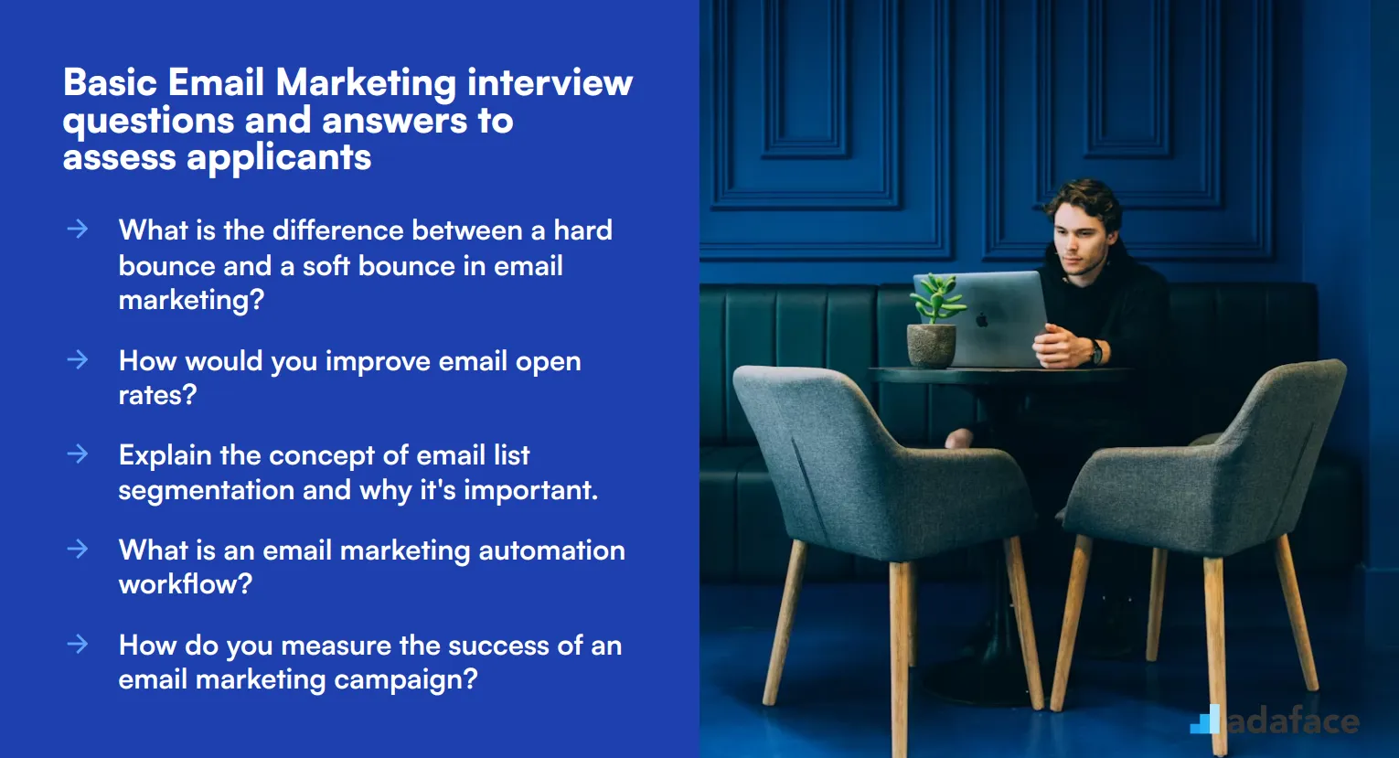 15 basic Email Marketing interview questions and answers to assess applicants