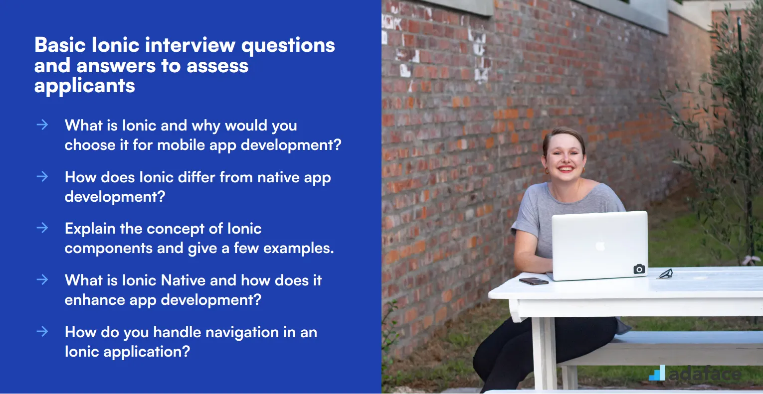 10 basic Ionic interview questions and answers to assess applicants