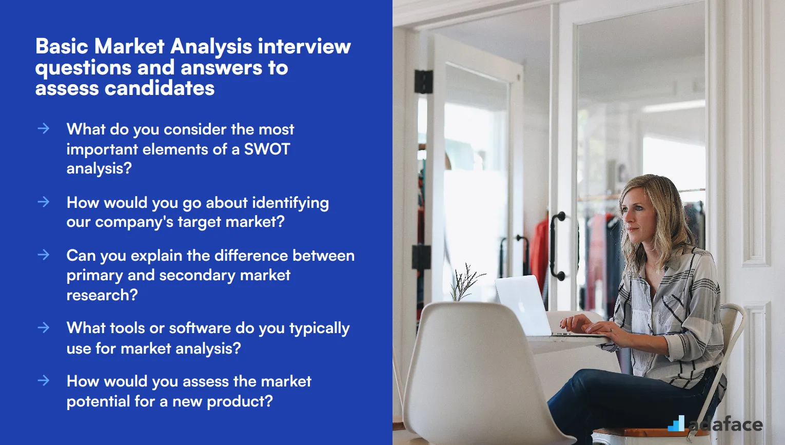 15 basic Market Analysis interview questions and answers to assess candidates