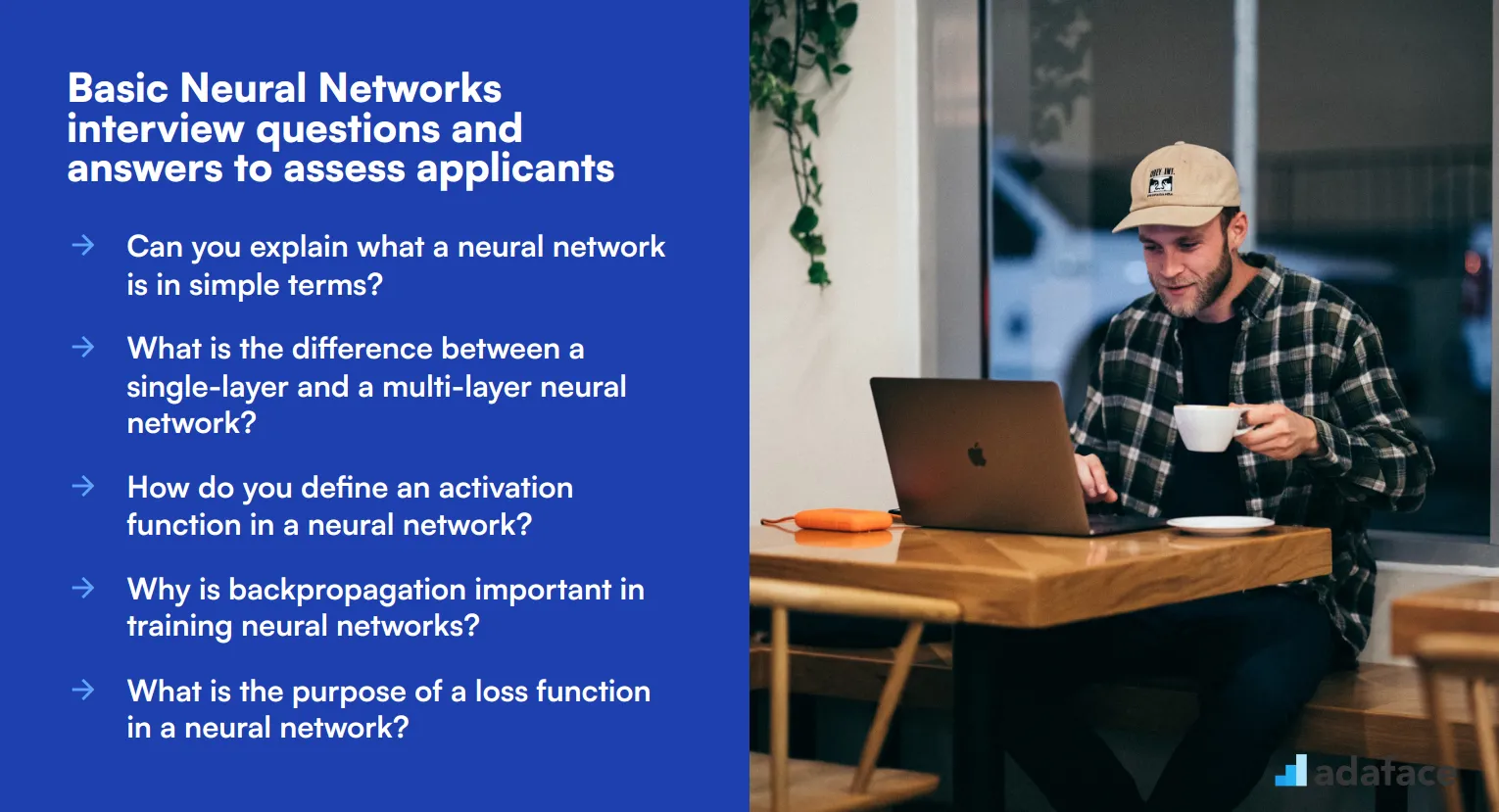 15 basic Neural Networks interview questions and answers to assess applicants