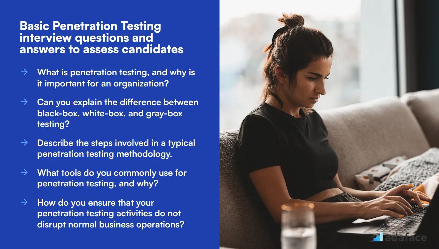 18 basic Penetration Testing interview questions and answers to assess candidates