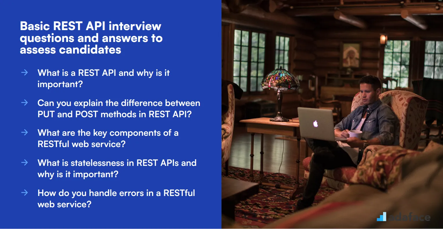 10 basic REST API interview questions and answers to assess candidates