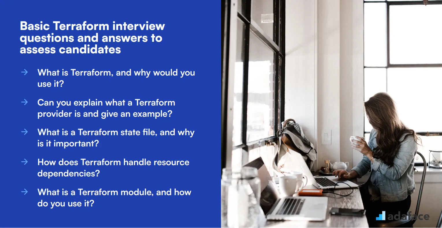 10 basic Terraform interview questions and answers to assess candidates