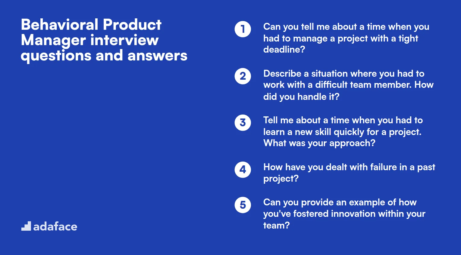 7 behavioral Product Manager interview questions and answers