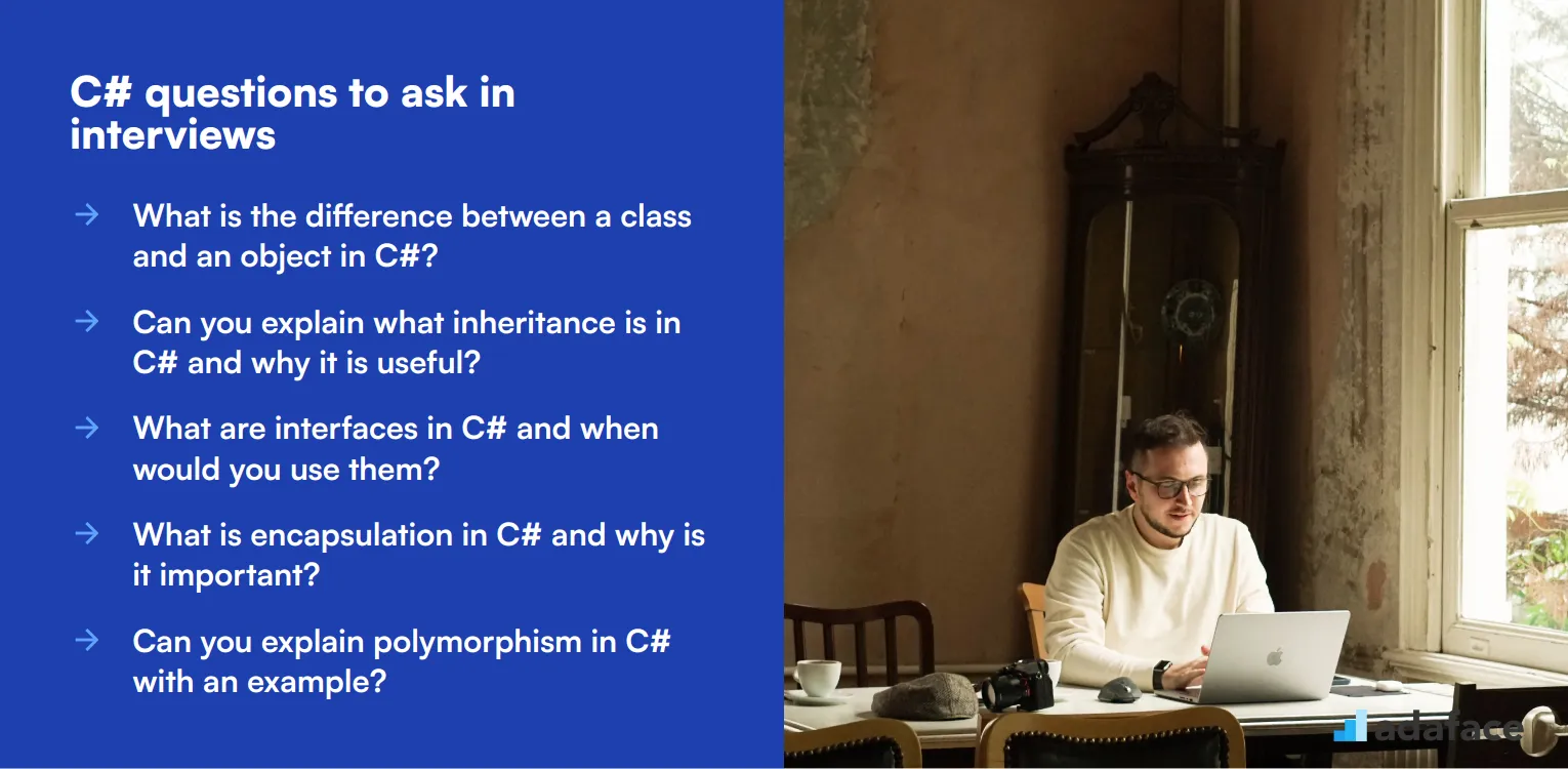 Top 8 C# questions to ask in interviews