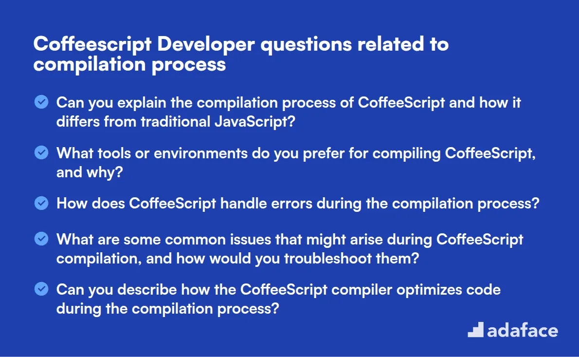 10 Coffeescript Developer questions related to compilation process