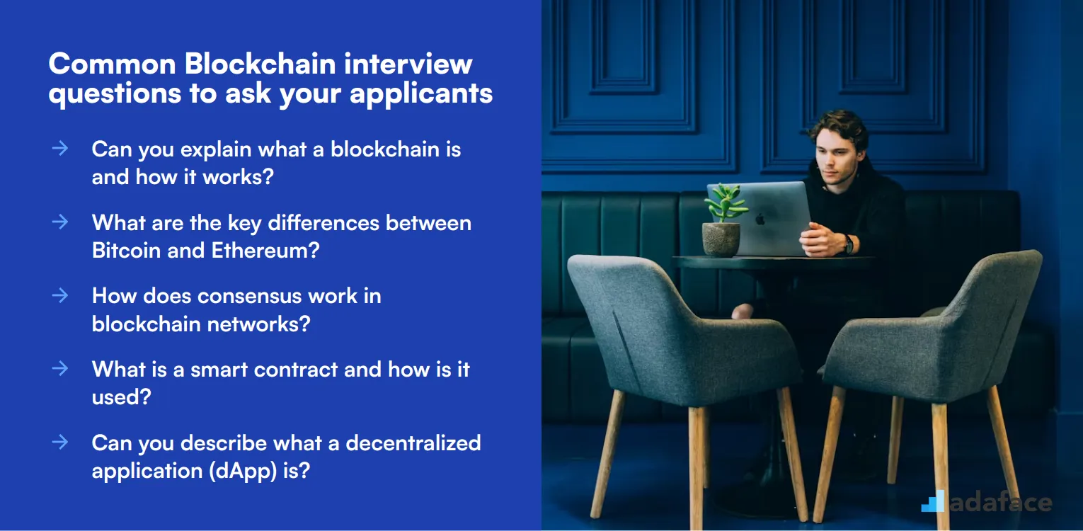 10 common Blockchain interview questions to ask your applicants