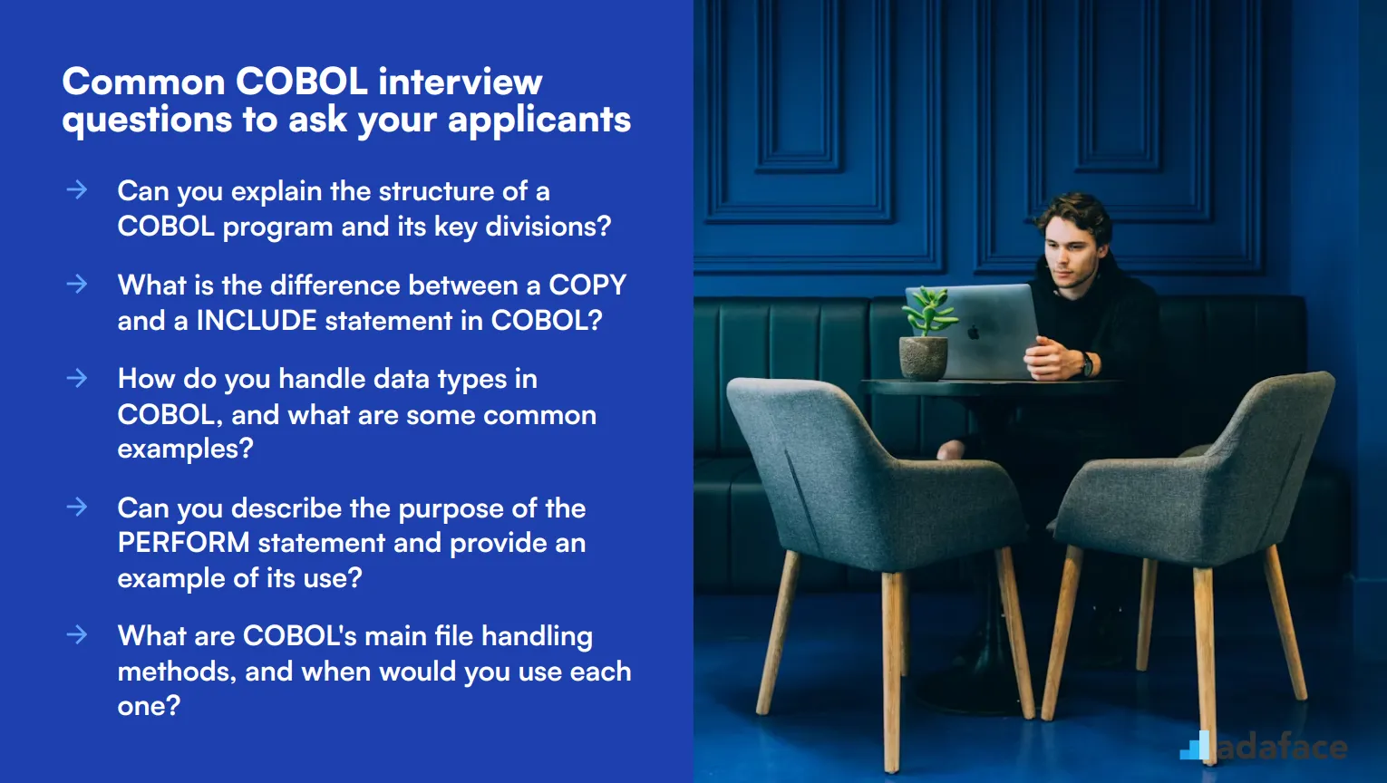 10 common COBOL interview questions to ask your applicants