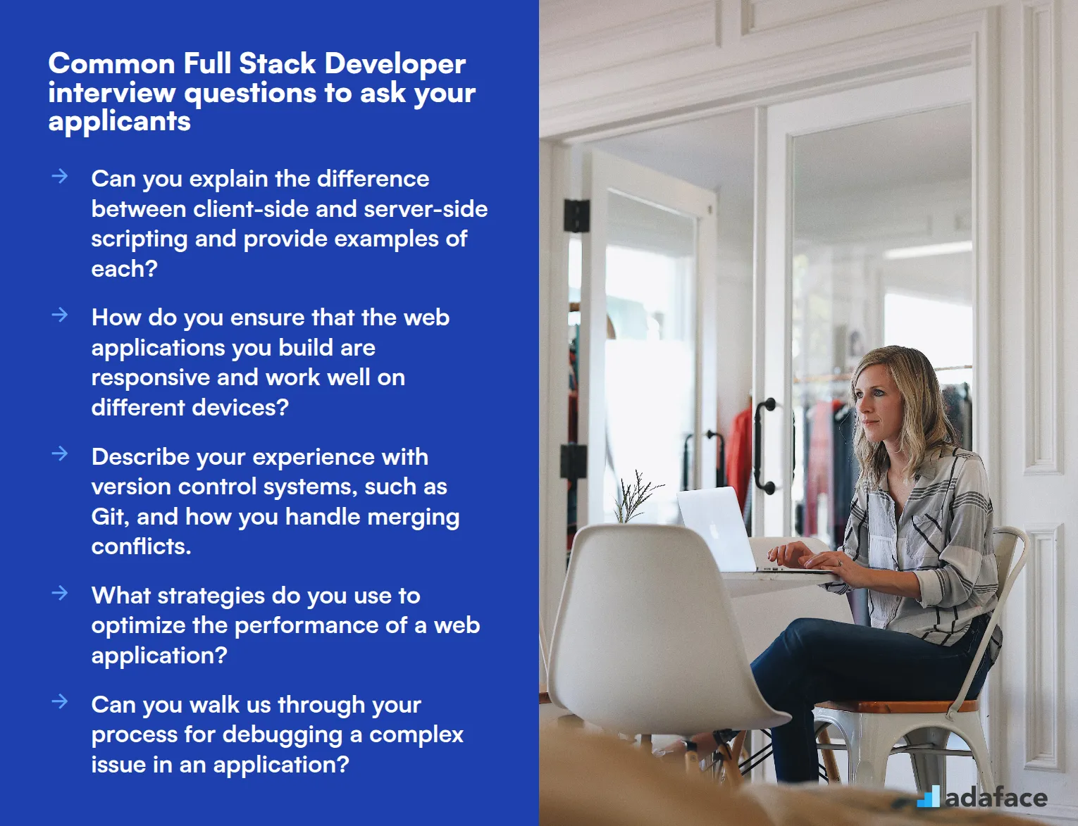 10 common Full Stack Developer interview questions to ask your applicants