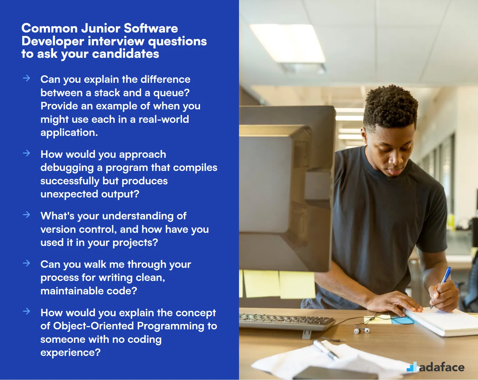 10 common Junior Software Developer interview questions to ask your candidates