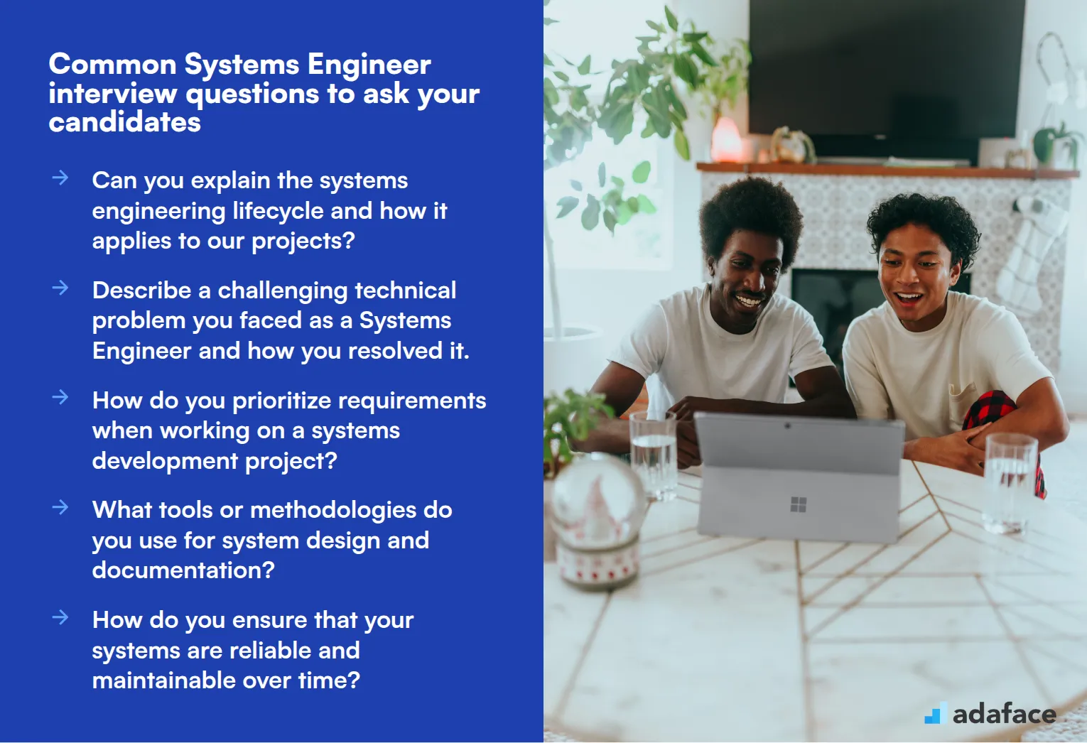 10 common Systems Engineer interview questions to ask your candidates