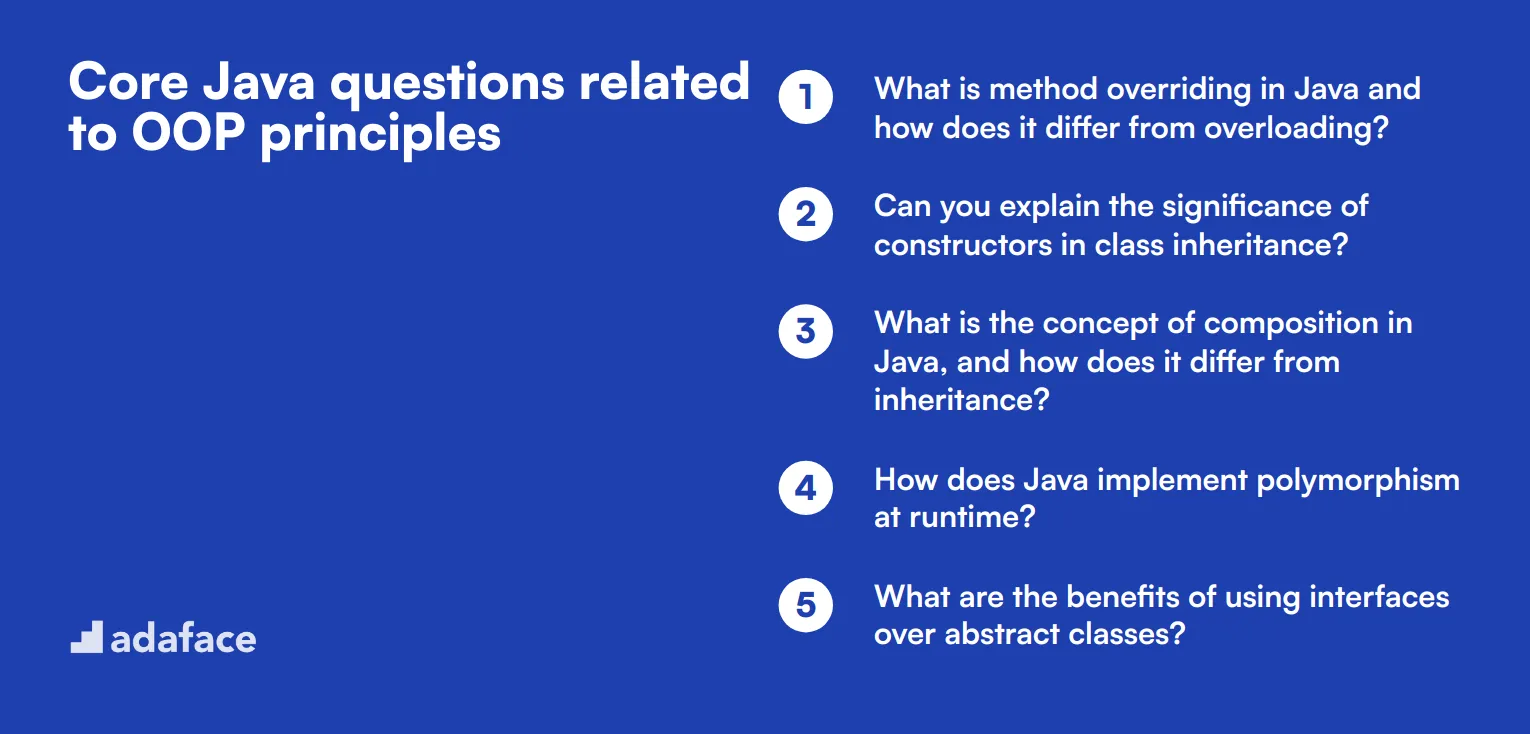 10 Core Java questions related to OOP principles