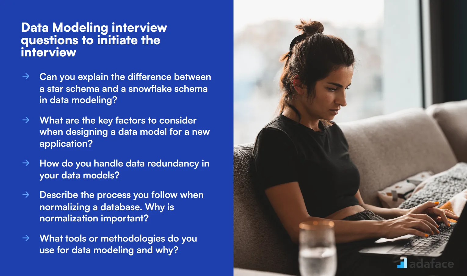 10 Data Modeling interview questions to initiate the interview