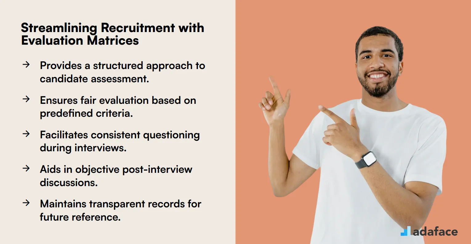 Evaluation Matrix: A Recruiter's Guide to Fair Hiring image