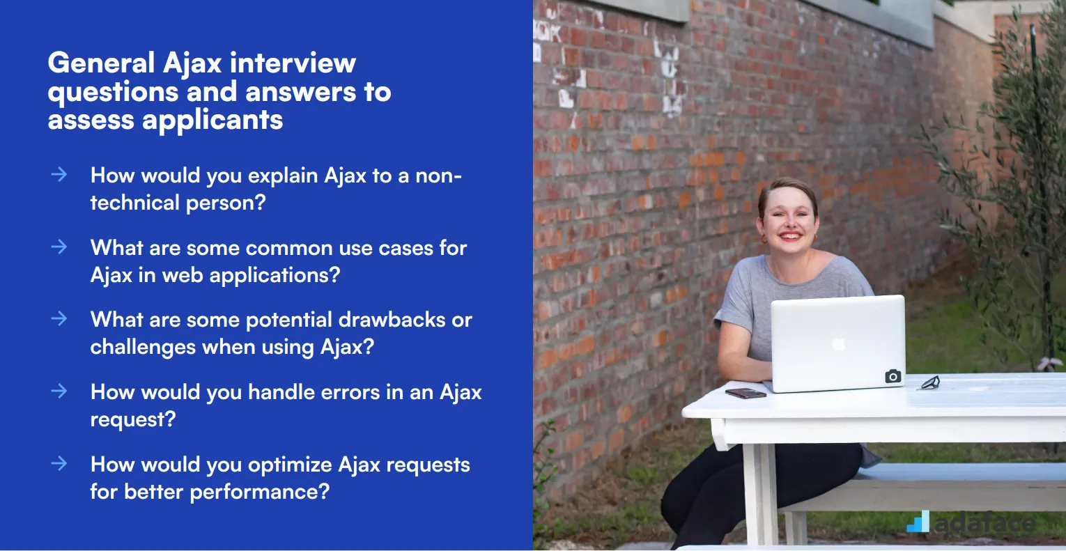 7 general Ajax interview questions and answers to assess applicants