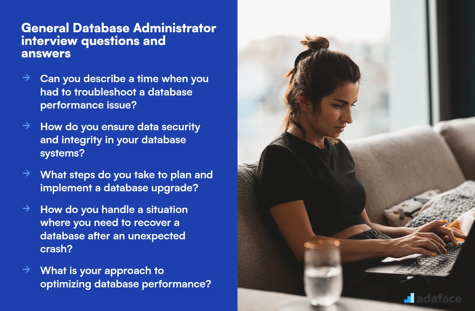 8 general Database Administrator interview questions and answers