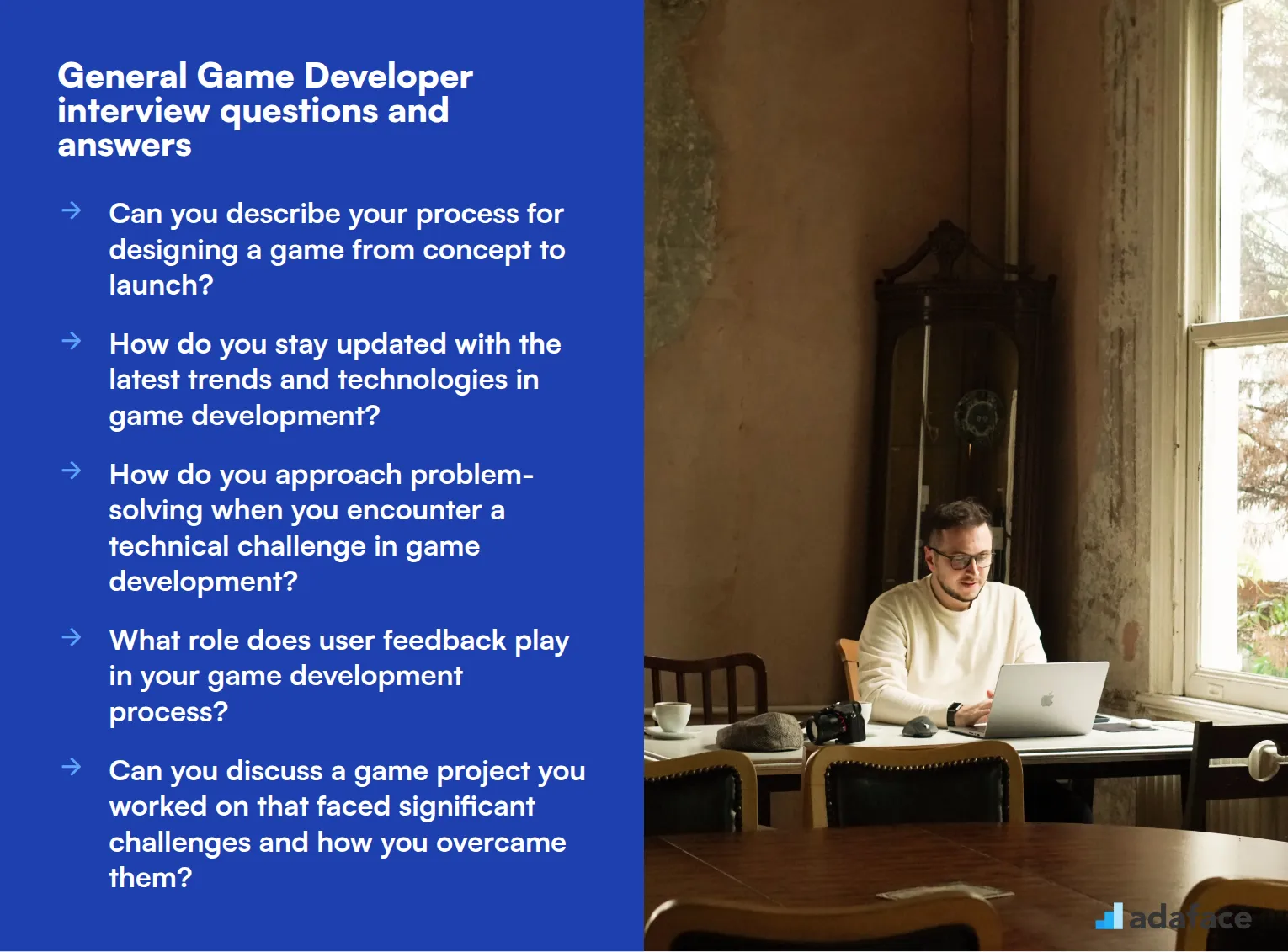 8 general Game Developer interview questions and answers