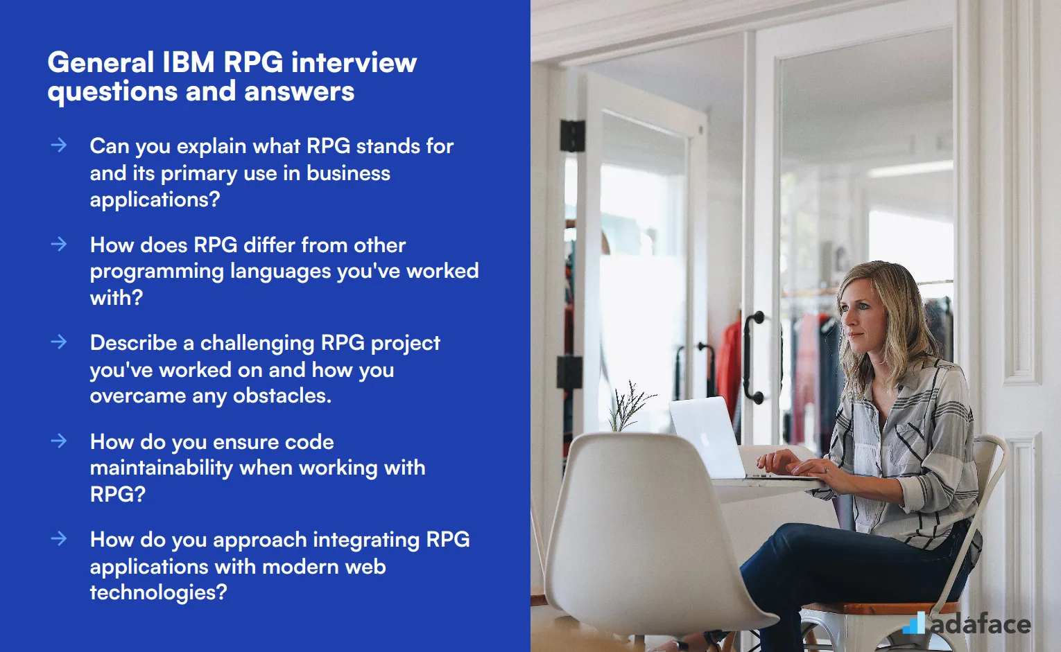 8 general IBM RPG interview questions and answers