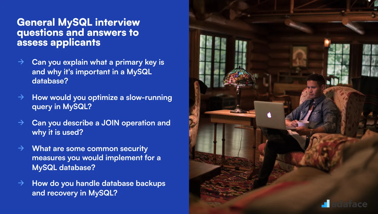 5 general MySQL interview questions and answers to assess applicants