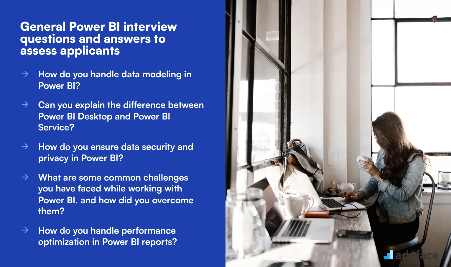 8 general Power BI interview questions and answers to assess applicants