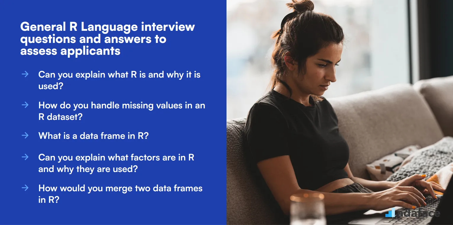 8 general R Language interview questions and answers to assess applicants