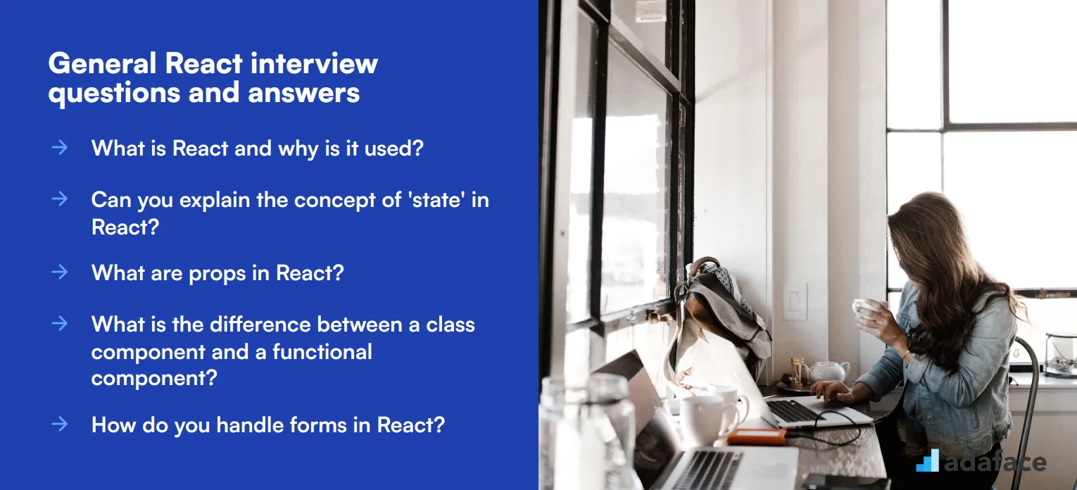 7 general React interview questions and answers