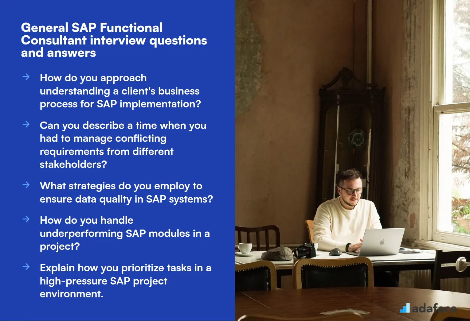 8 preguntas generales de entrevista para consultores funcionales de SAP y respuestas