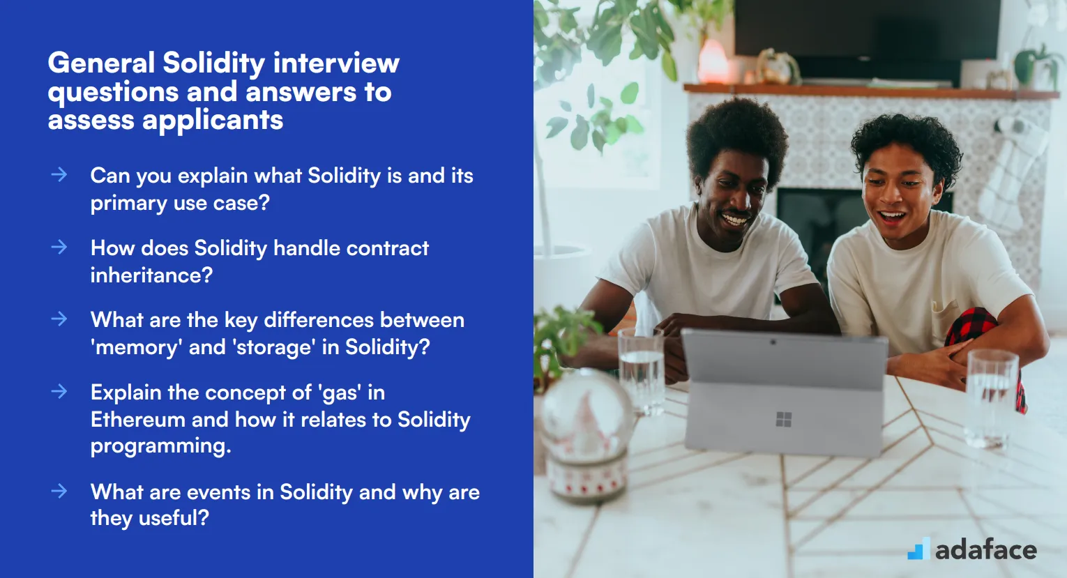 8 general Solidity interview questions and answers to assess applicants