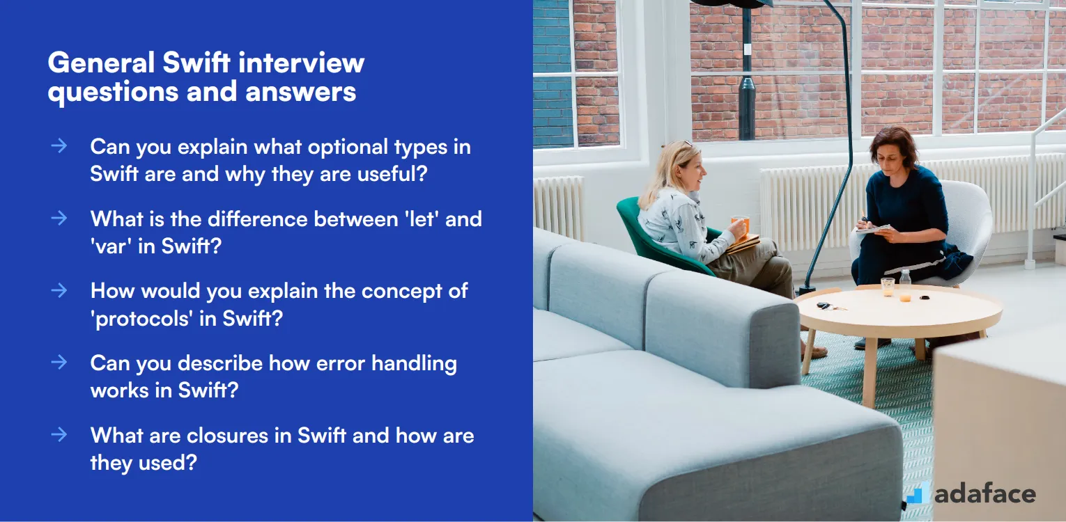 7 general Swift interview questions and answers