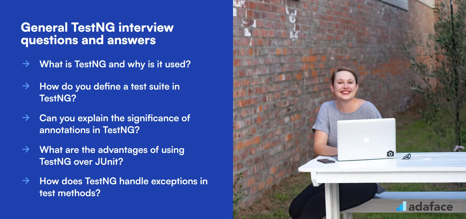 8 general TestNG interview questions and answers