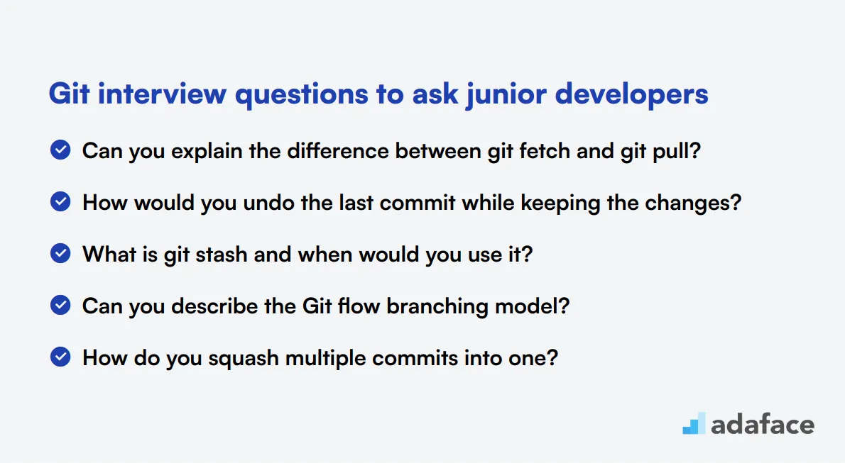 20 Git interview questions to ask junior developers