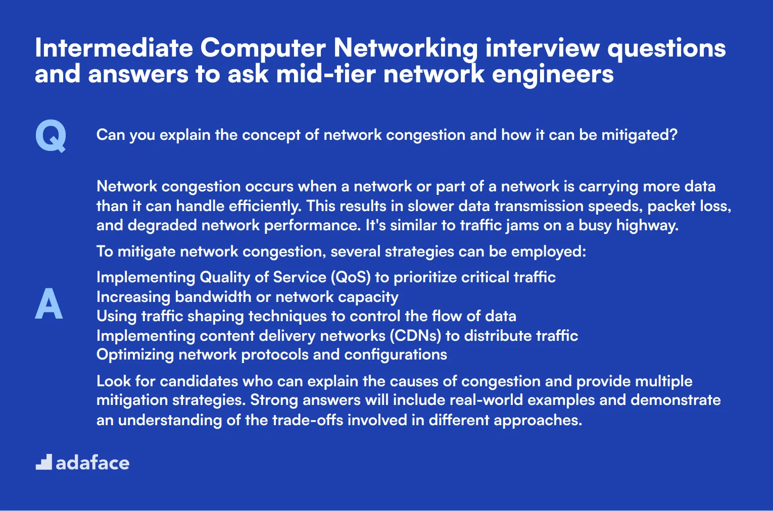 10 intermediate Computer Networking interview questions and answers to ask mid-tier network engineers