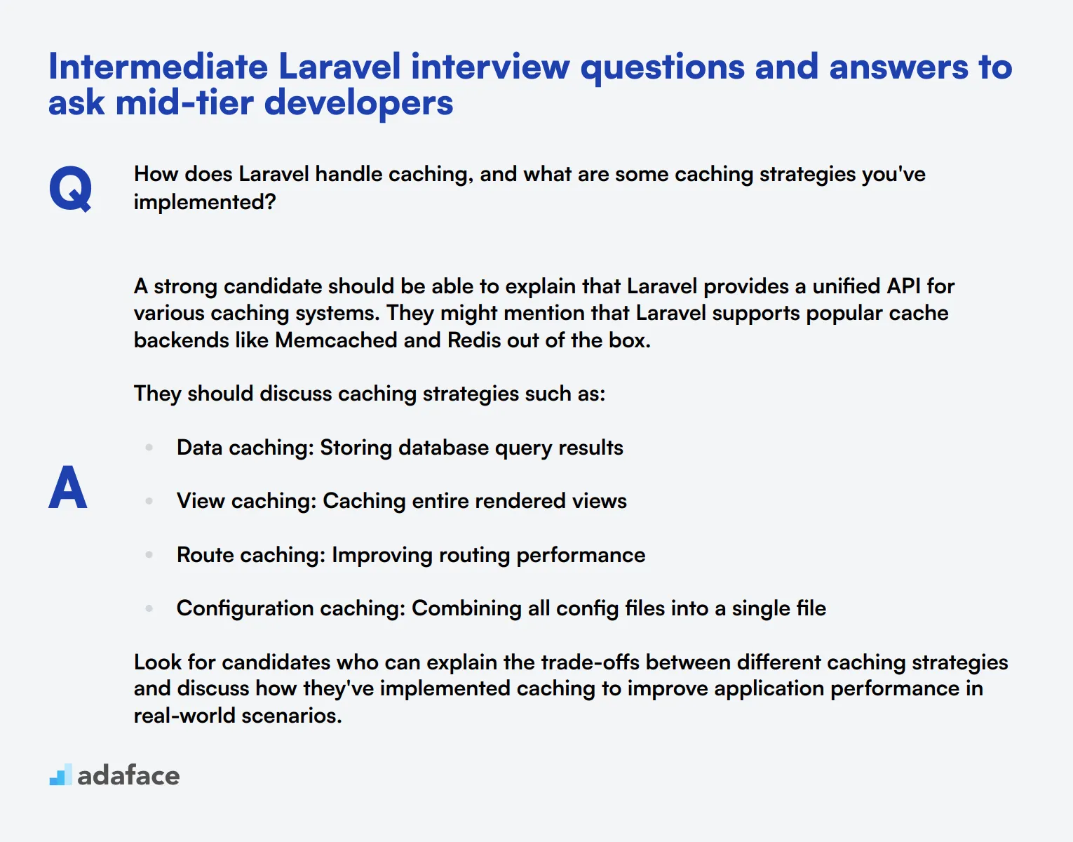 10 intermediate Laravel interview questions and answers to ask mid-tier developers