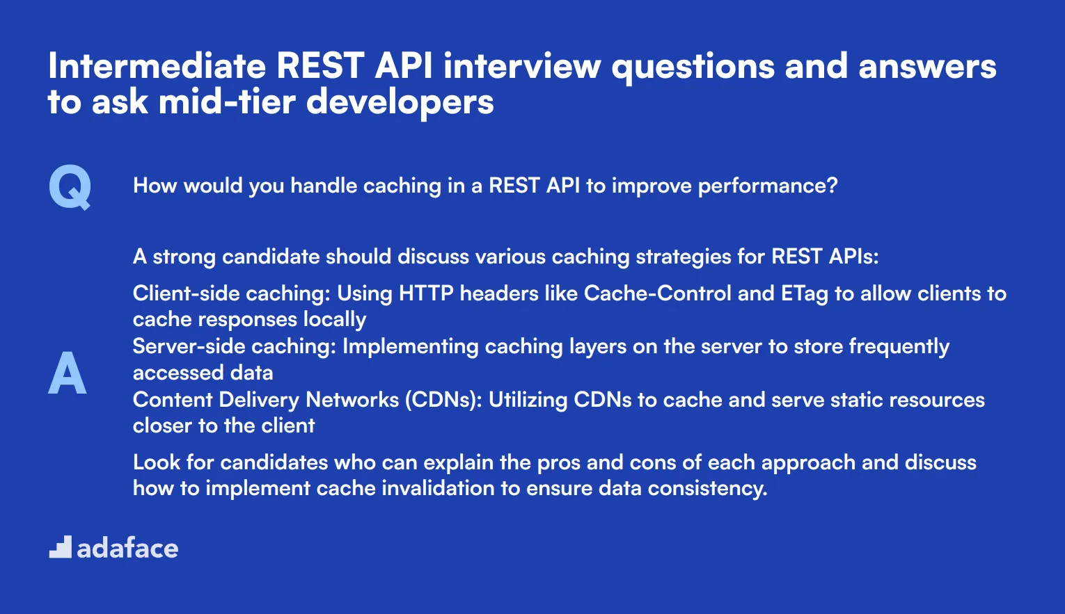 10 intermediate REST API interview questions and answers to ask mid-tier developers