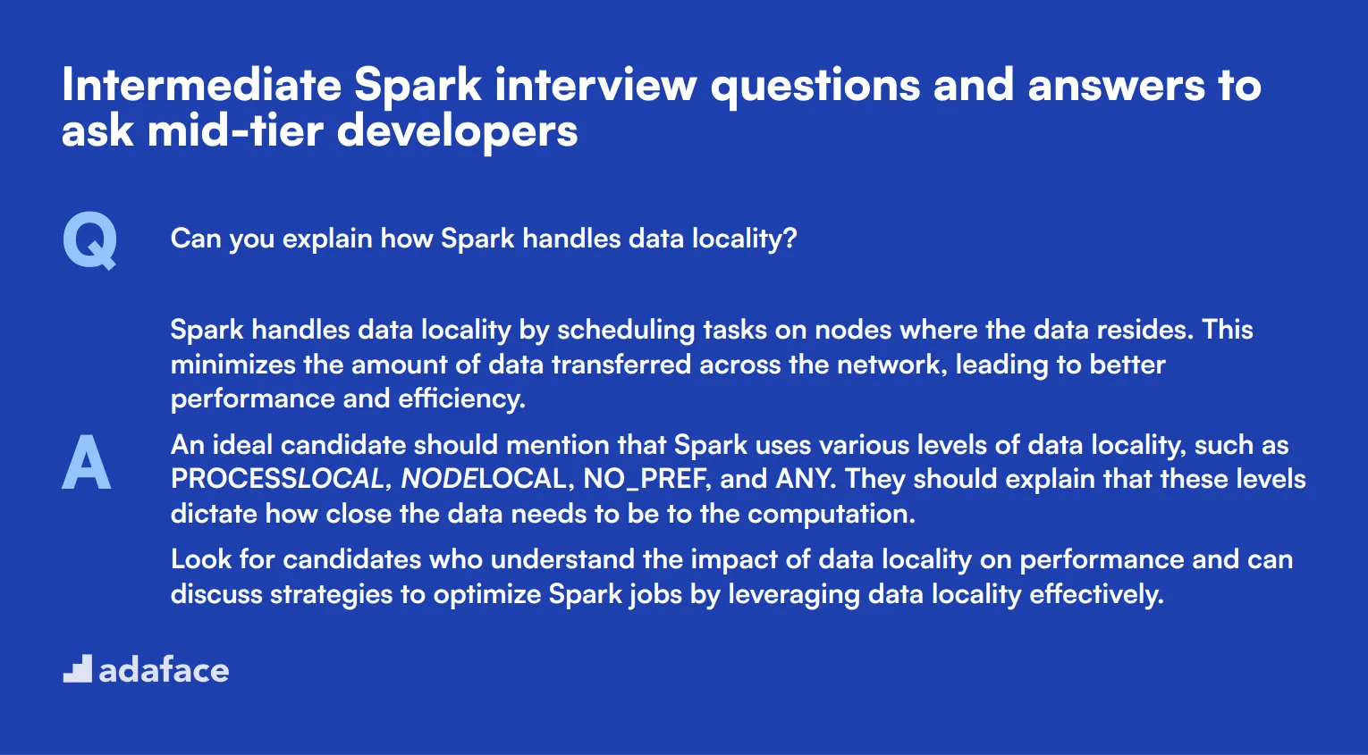 10 intermediate Spark interview questions and answers to ask mid-tier developers