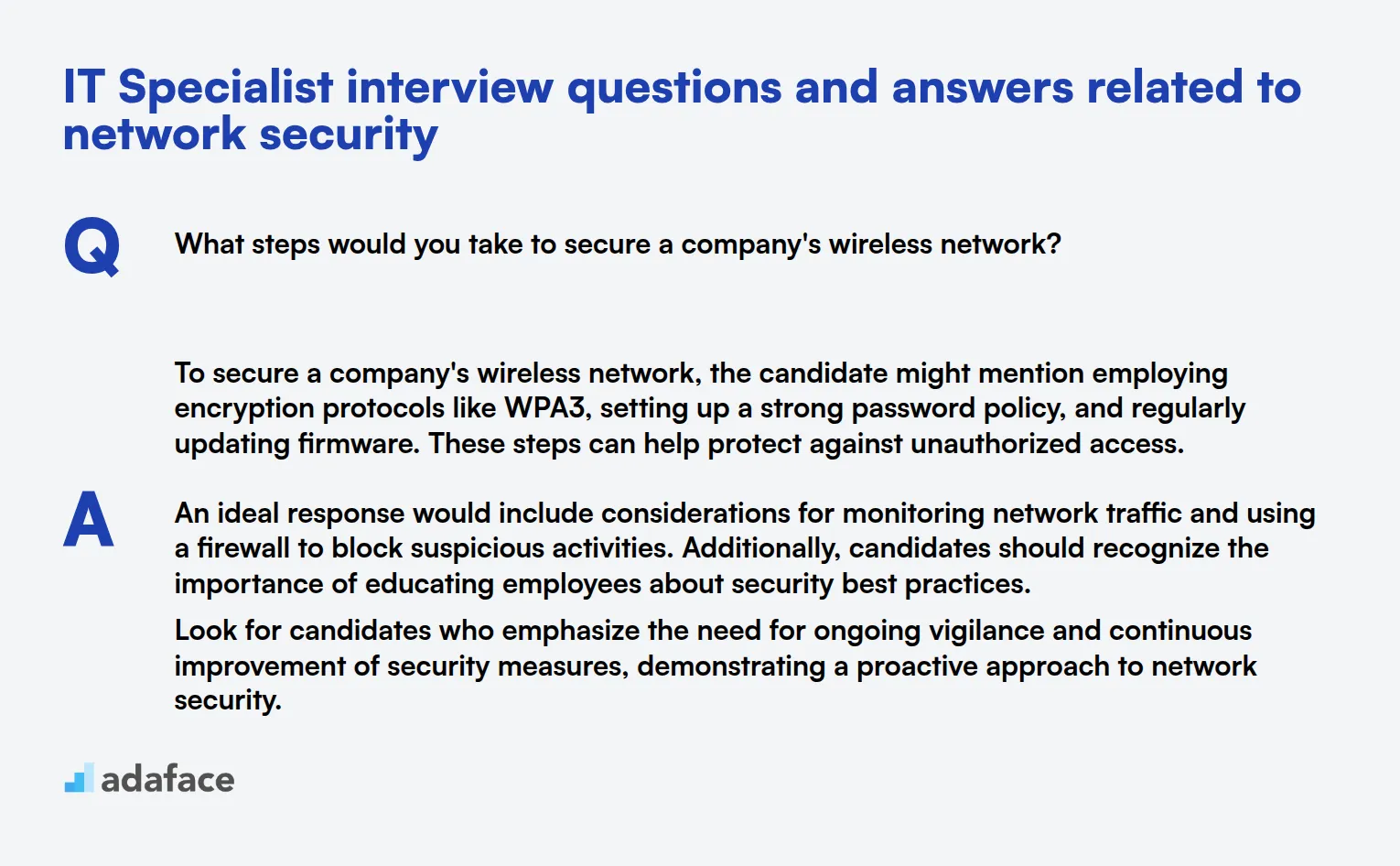8 preguntas y respuestas para entrevistas de especialistas en TI relacionadas con la seguridad de la red
