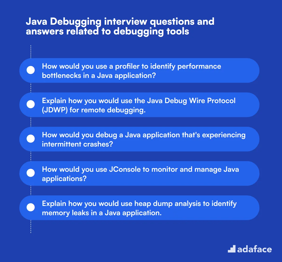 5 Java Debugging interview questions and answers related to debugging tools