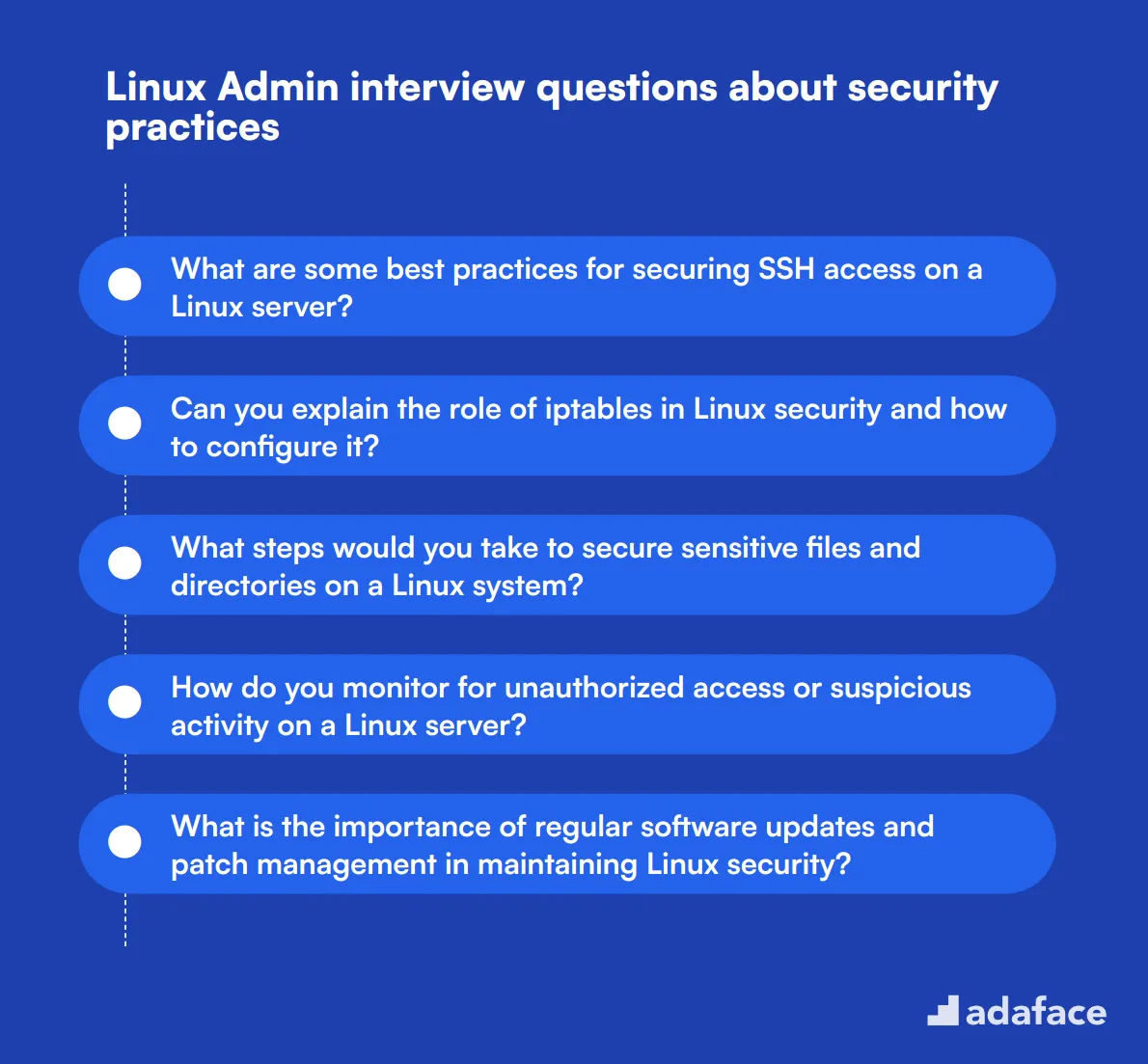 10 Linux Admin interview questions about security practices