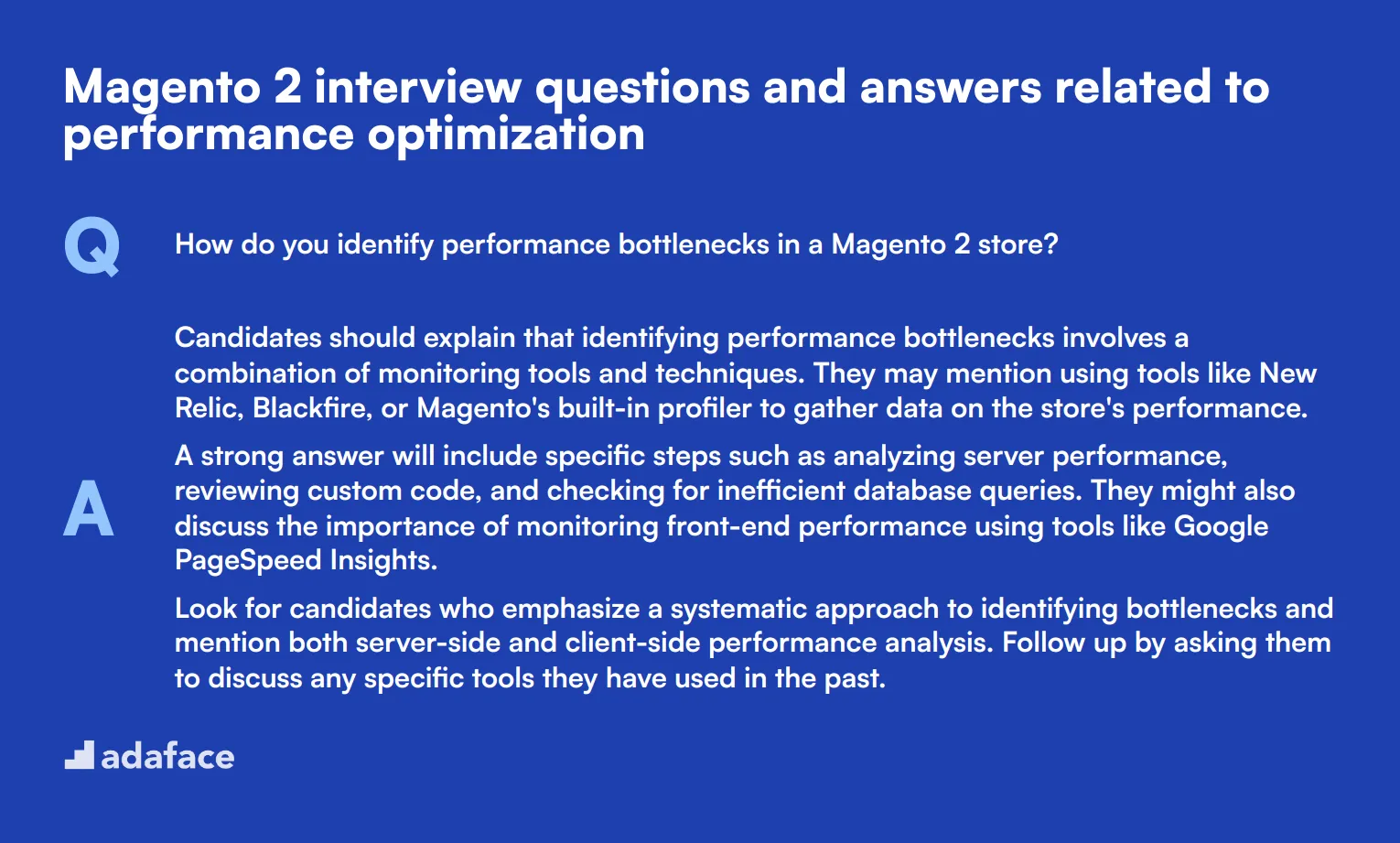 8 Magento 2 interview questions and answers related to performance optimization