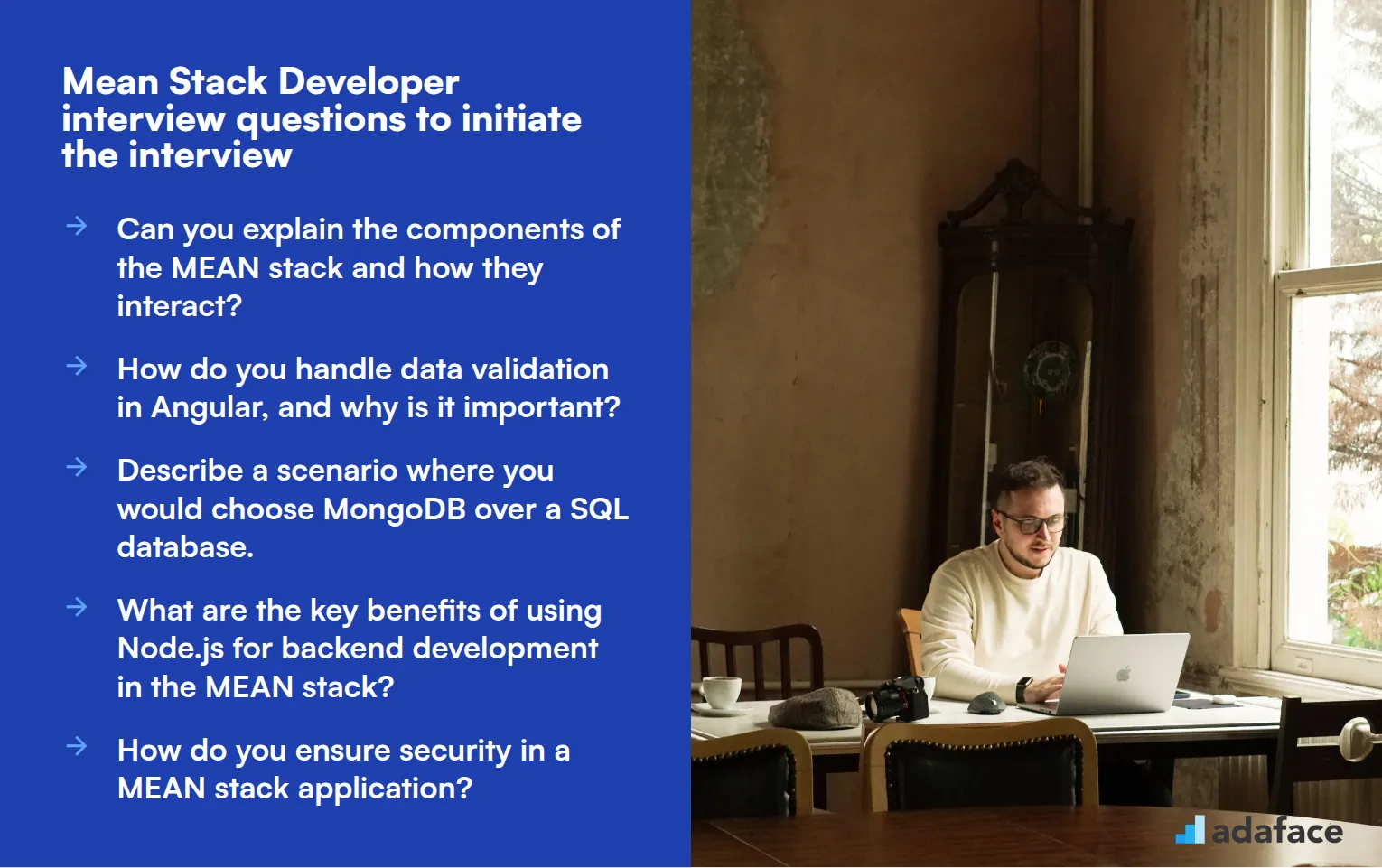 10 Mean Stack Developer interview questions to initiate the interview
