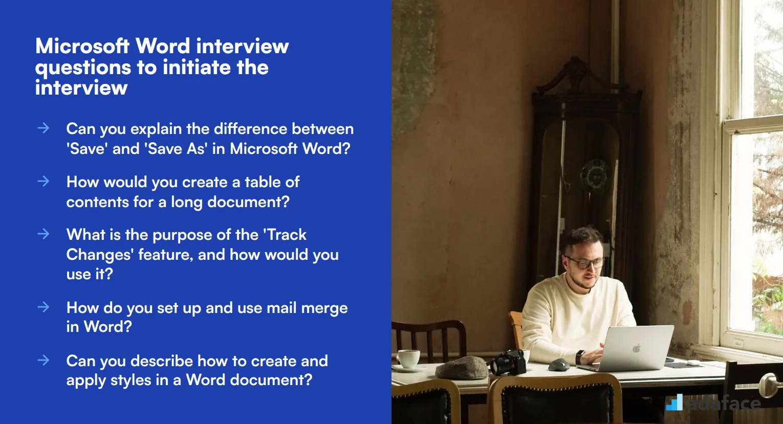 10 Microsoft Word interview questions to initiate the interview