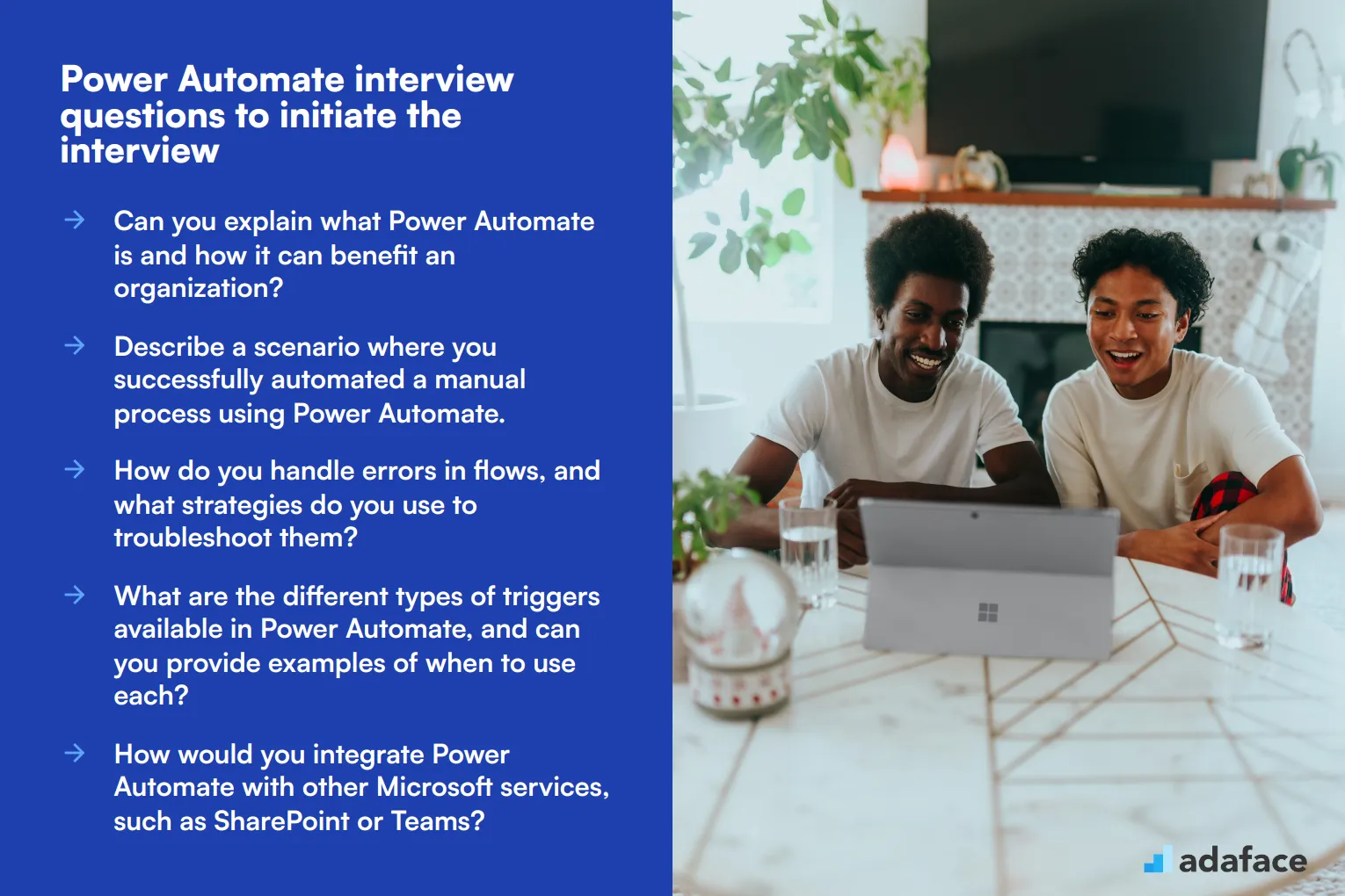 10 Power Automate interview questions to initiate the interview