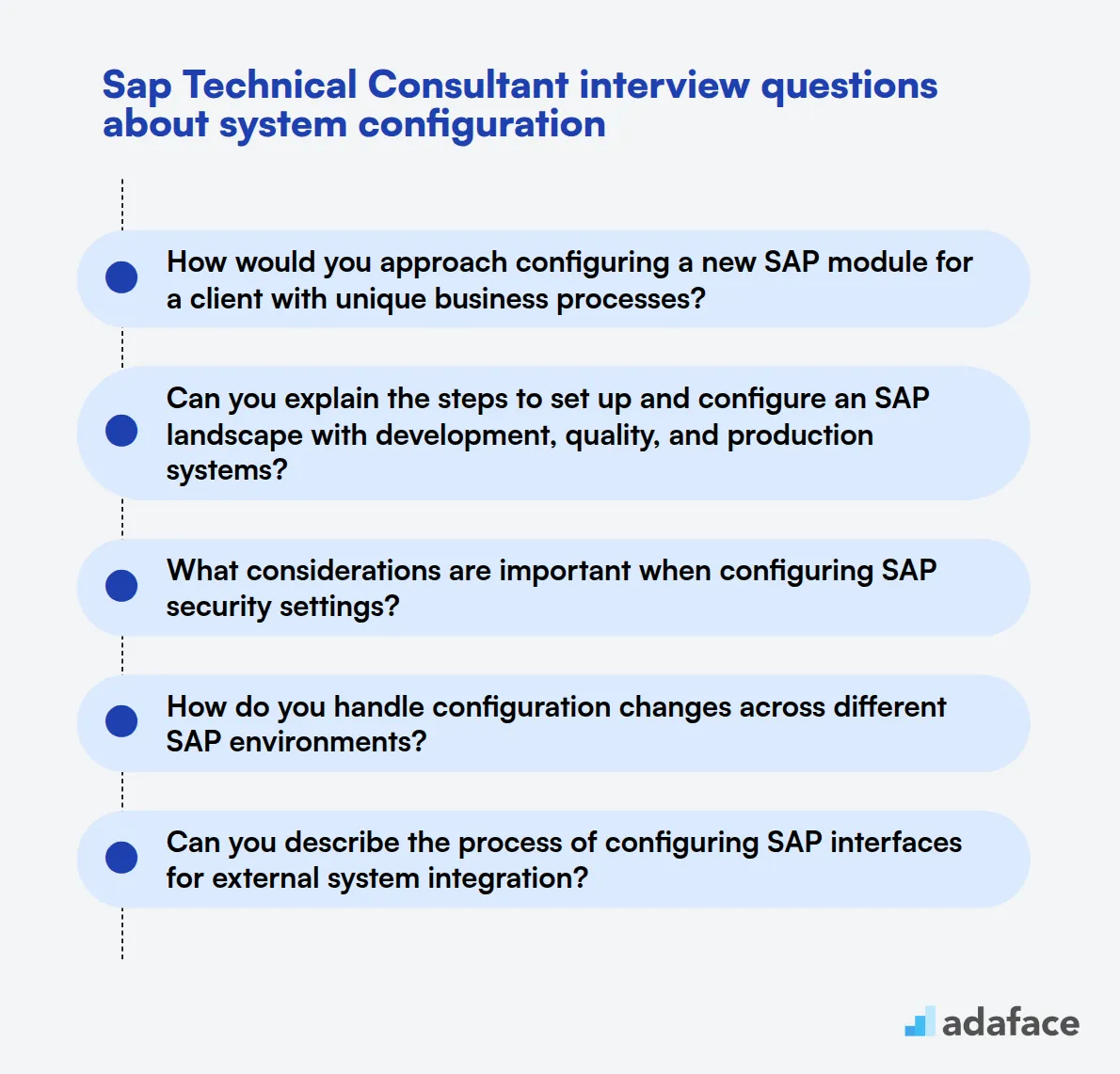 12 Sap Technical Consultant interview questions about system configuration